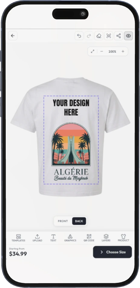 Add your own text - mobile